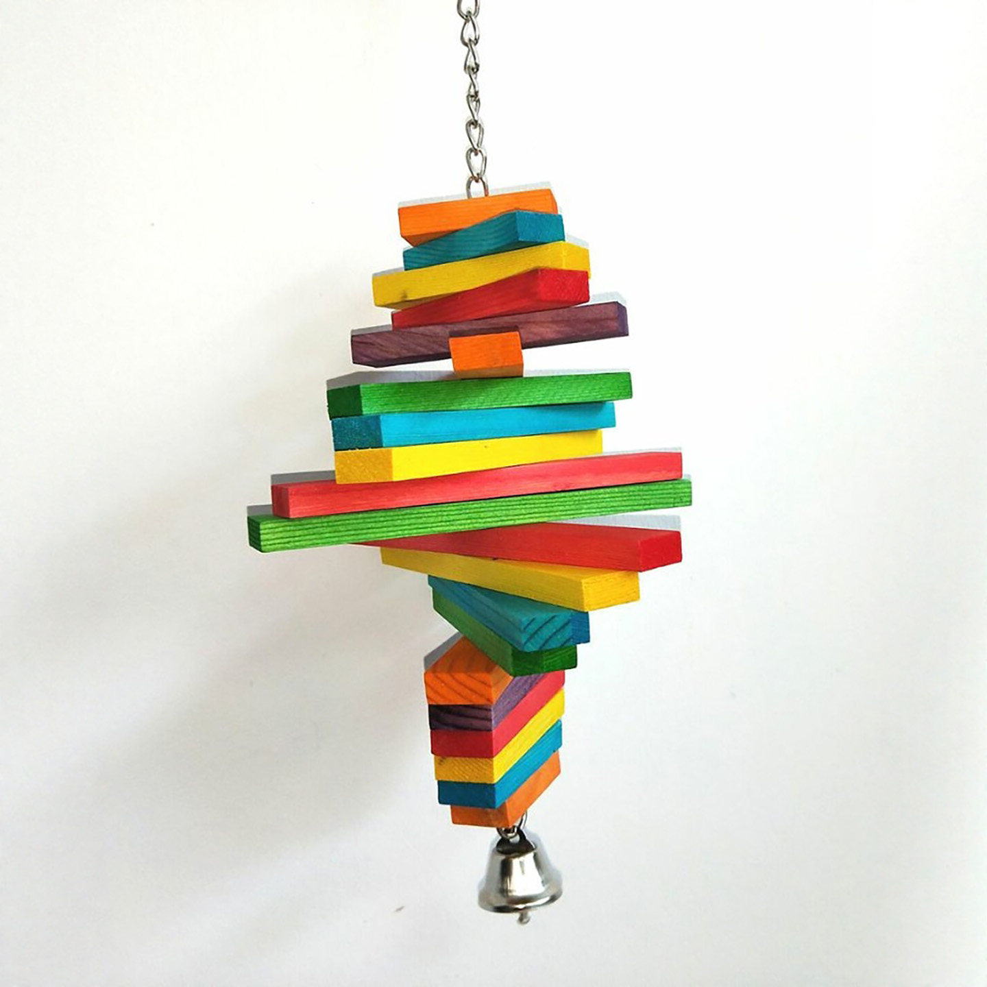 中大型鹦鹉啃咬玩具彩色积木串木质大型鸟玩具鸟笼挂件配饰鸟用品,淘宝优惠券,粉丝福利购,淘宝优惠卷