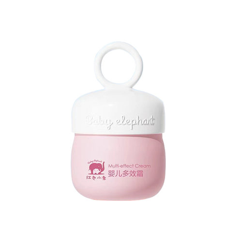 红色小象婴儿多效霜新生宝宝专用面霜润肤霜儿童滋润保湿霜护肤霜 - 图3