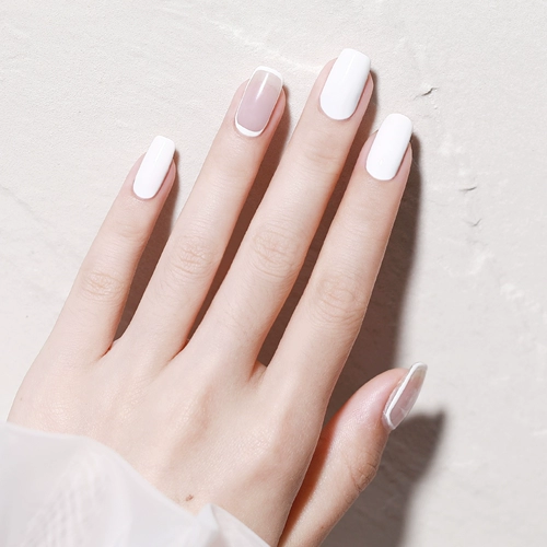 Кремовый белый лак для ногтей для маникюра, коллекция 2023