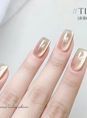 KaSi赤焰霞光电镀极光猫眼穿戴甲