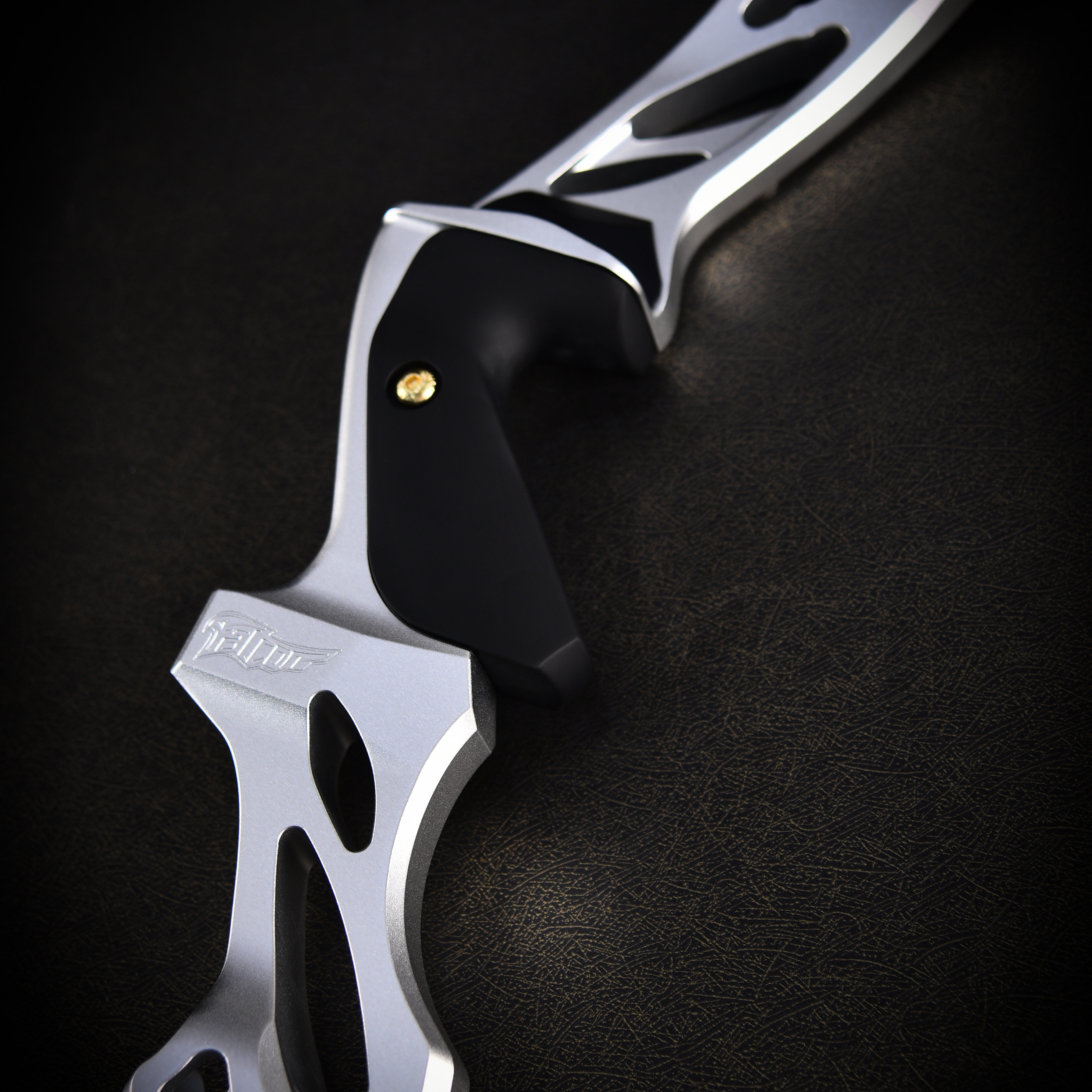 炎字弓坊19寸鹰击竞技弓美式猎弓金属弓把攻防箭CNC轻便弓把竞赛,淘宝优惠券,粉丝福利购,淘宝优惠卷