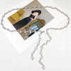 Internet celebrity high-end metal rhinestone waist chain accessories