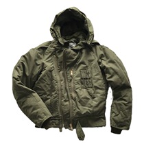 Canada Straight Mail New Public Hair Monarch Edition Winter Thick Flame Retardant OG-107 Monarch Green Chariot Locomotive Rider Short Jacket