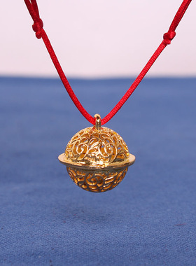 动漫二次元 cos周边宫铃铛 百妖谱同款桃夭铃铛手链复古脚绳 学生