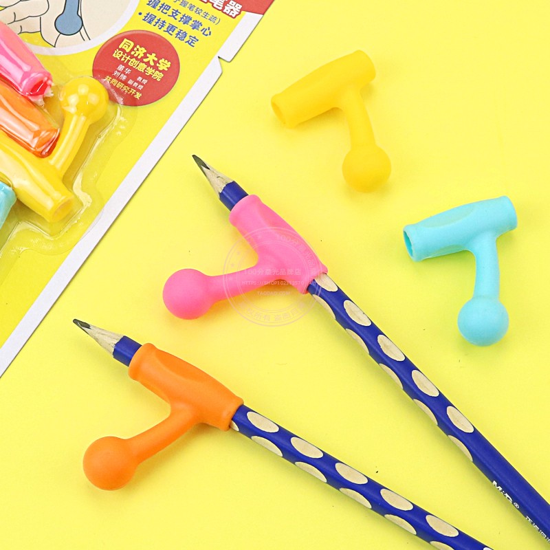 晨光优握把式握笔器幼儿小学生正姿铅笔护套纠正握姿笔套APJ99202 - 图2