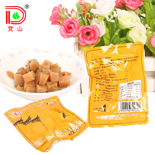 新品上市 党山酱萃 都市小菜 25克大头菜 独立小包装下稀饭酱腌菜 - 图0