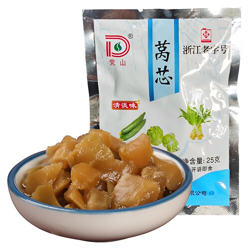 党山酱菜都市小菜25克清淡味莴芯小包装莴笋腌制淡口味咸菜下饭菜 - 图3