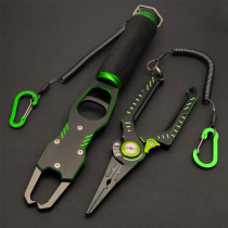 Aluminum alloy belt called fisher lupliers suit multifunction sea fishing phishing pliers non-slip fish wire tool clips