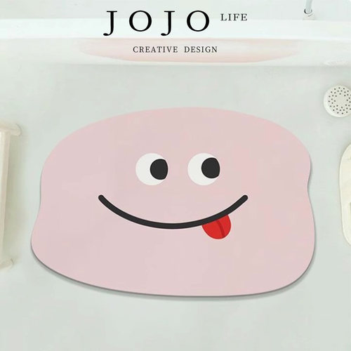 JOJO'S L. PD.bengu.卡通异形硅藻泥地毯家用卫生间浴室 | 本古 - 图0