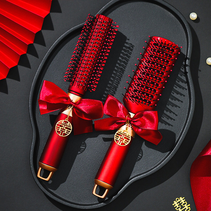 JOJO'S L. PD.杂货先生.结婚梳子一对红色气垫梳喜梳子木梳 |体会,淘宝优惠券,粉丝福利购,淘宝优惠卷