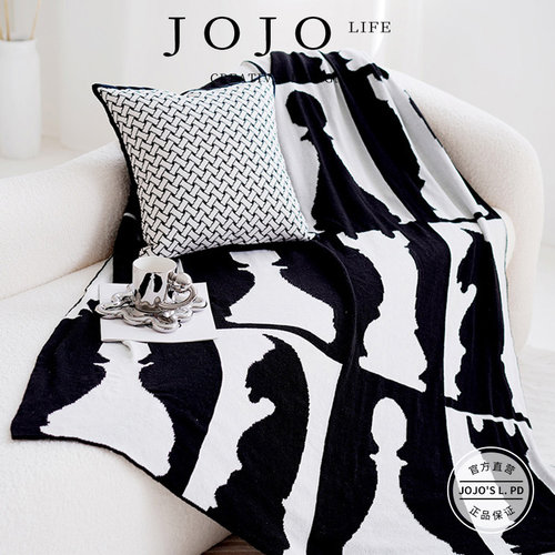 JOJO'S L. PD.Playing.轻奢高级感空调毯午睡毛毯沙发盖毯 | 玩弄 - 图0
