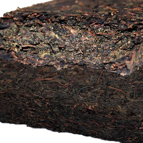 2009年怡清源野尖首届文化节纪念金花茯砖黑茶湖南安化纯正野生茶 - 图1