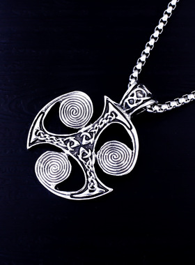 欧美个性网红项链游戏玩具不锈钢项链钛钢男女式吊坠项饰批发