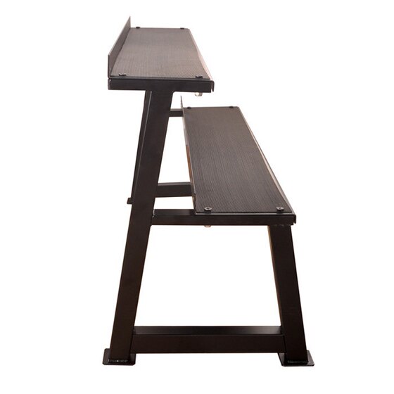 Commercial kettlebell storage rack three-layer multi-function