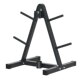 Household barbell rack large hole small hole storage rack
