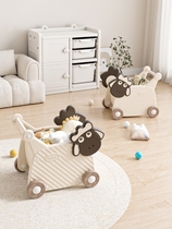 Childrens shopping cart snacks storage box Cabinets Baby Toys Containing Finishing Cabinet Home Trolleys Shopping M