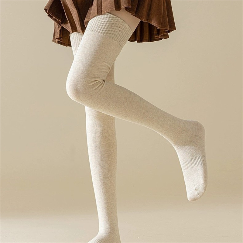 【下单立减50】加长到大腿根女秋冬款保暖过膝袜薄棉防滑高筒_WT3 - 图2