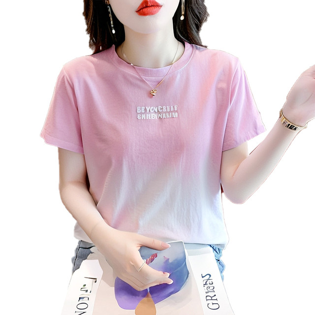 ເສື້ອຍືດແຂນສັ້ນ Loose Versatile T-Shirt ຂອງແມ່ຍິງຄົນອັບເດດ: ເຄື່ອງນຸ່ງອະເນກປະສົງ