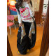 C2 homemade/waist butt curtain stacked casual pants for men and women, autumn loose and lazy jazz trousers wide-leg