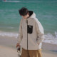 Hong Kong literary men's windproof hooded jacket