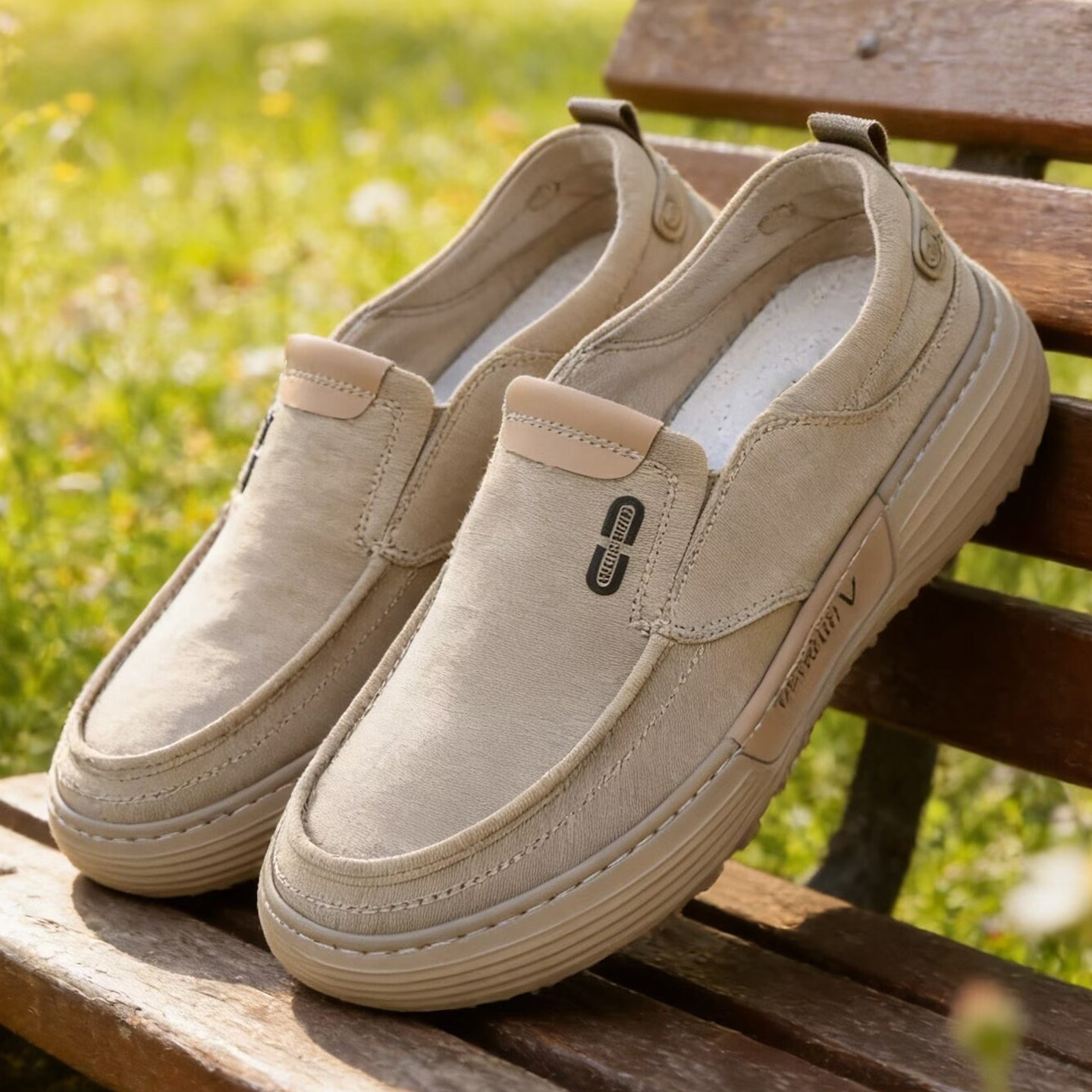 老北京布鞋春秋男鞋透气休闲帆布鞋时尚中青年爸爸鞋一脚蹬懒人鞋,淘宝优惠券,粉丝福利购,淘宝优惠卷