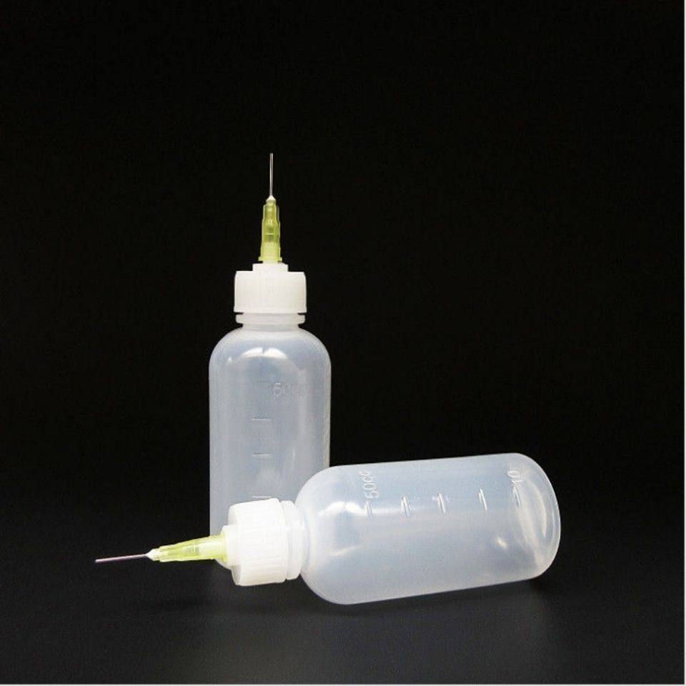 点胶瓶 塑料瓶胶壶 小油壶50ML带针头松香酒精瓶针嘴胶水瓶空瓶子,淘宝优惠券,粉丝福利购,淘宝优惠卷