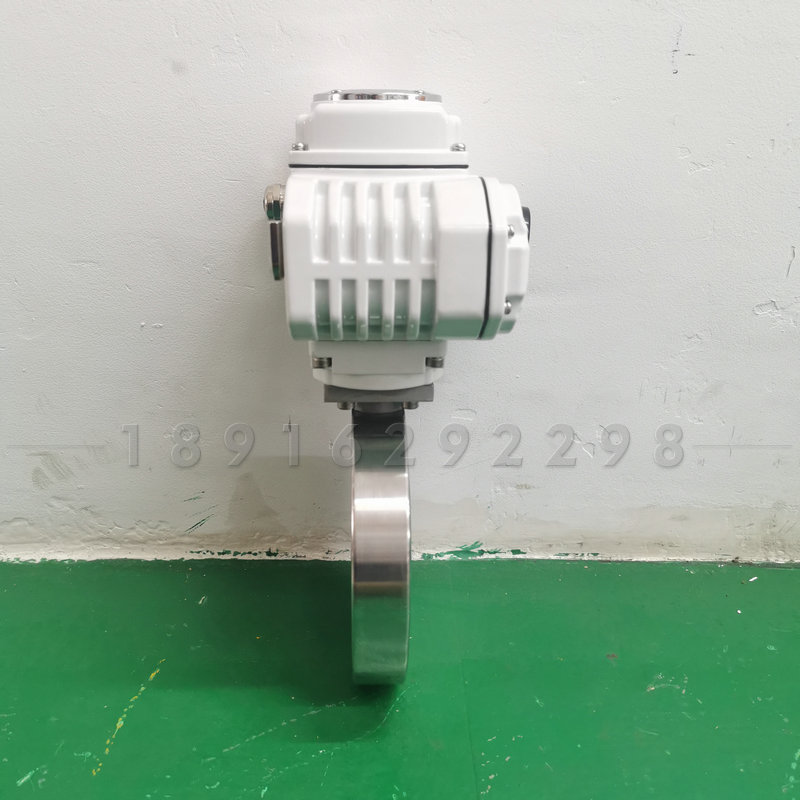 GID电动真空蝶阀零泄漏抽负压罐底放料防爆切断开关流量调节阀门 - 图1