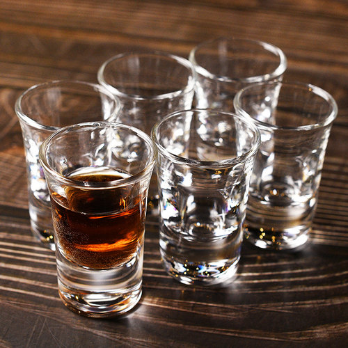 酒吧调酒 B52子弹杯一口杯烈酒杯云吞杯子弹杯白酒杯玻璃杯shot杯 - 图1