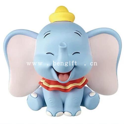 日本Tomy欢乐的迪士尼小飞象小叮当奇奇蒂蒂哈哈笑卡通摆件 扭蛋 - 图3