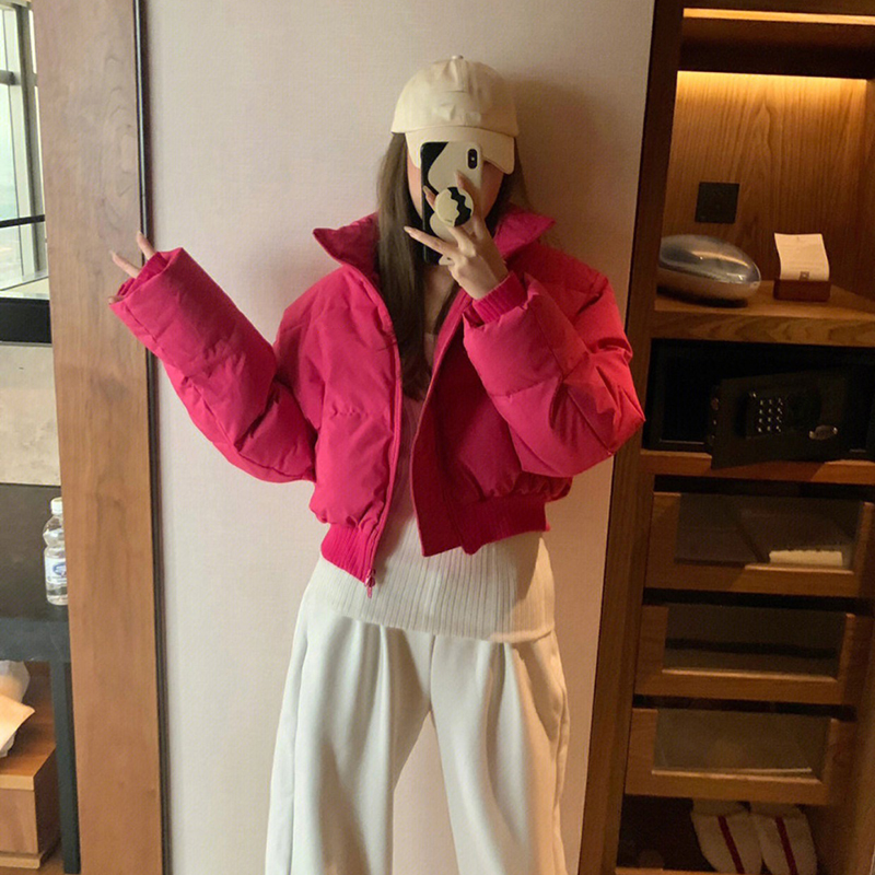 2024棉服外套女时尚加厚短款