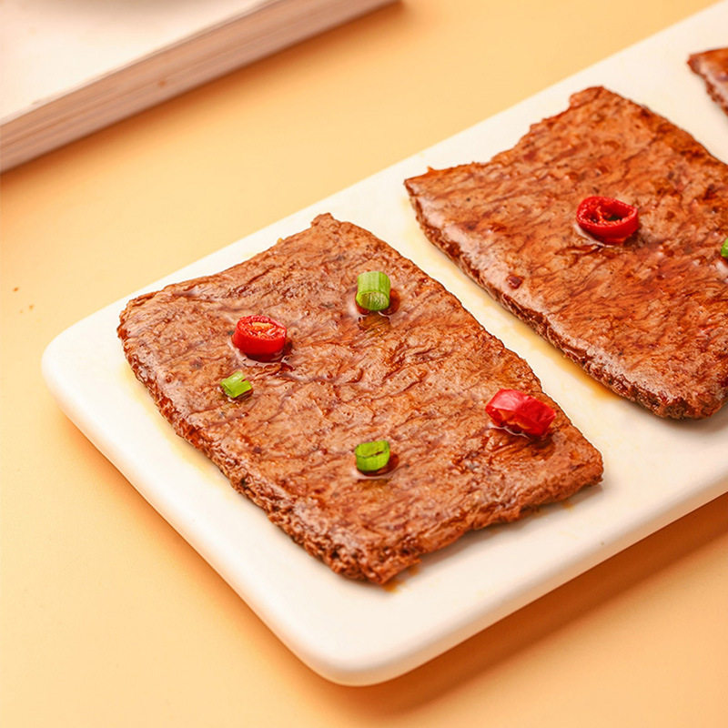 劲仔手撕素肉烤素牛排24g*20包卷素肉豆干辣条香辣麻辣小零食小吃