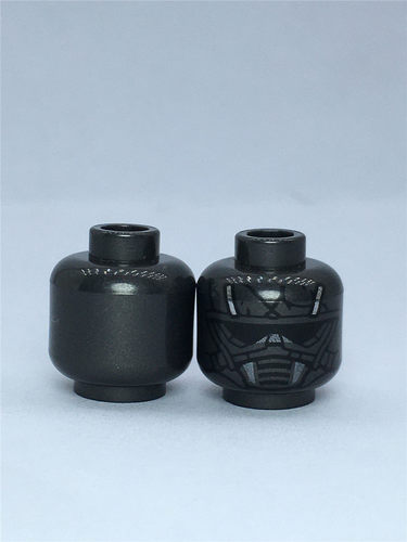 LEGO 乐高 巴斯光年 钢铁侠 美国队长蜘蛛侠 人仔头 表情241-264 - 图2