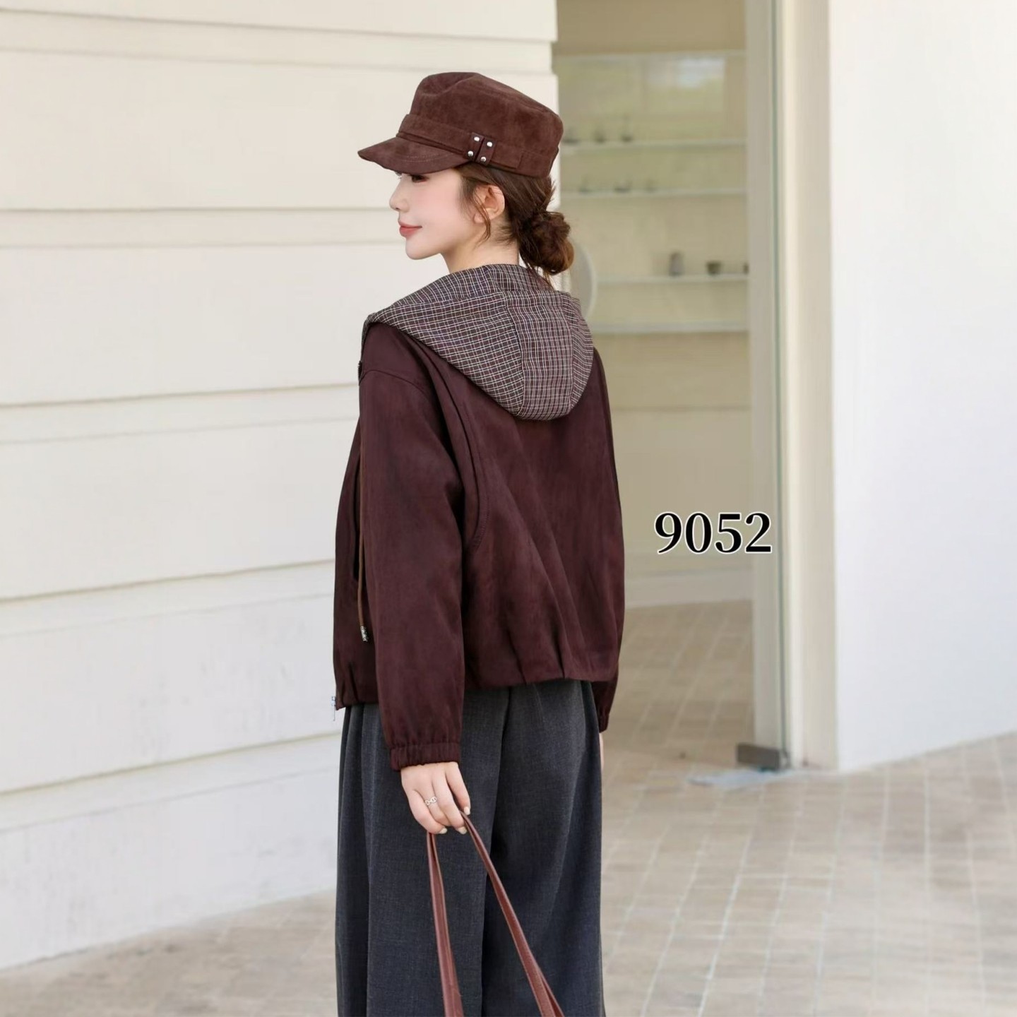 黄花鱼9052正品秋季新款鹿皮绒外套大码女装连帽开衫运动休闲上衣,淘宝优惠券,粉丝福利购,淘宝优惠卷