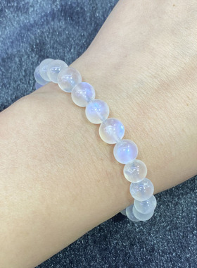 天然蓝月光手串时尚小清新