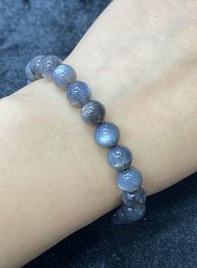 天然黑金骨干手串时尚小清新