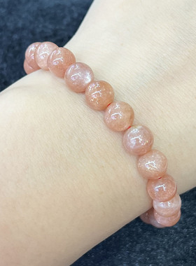 天然太阳石手串时尚小清新百搭