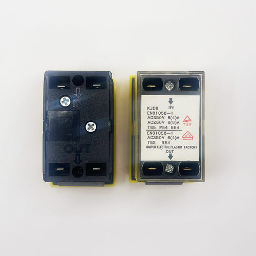 CK-1 CK1电磁开关 KJD6 5E4 AC220V 防水防尘电动工具按钮 KJD20 - 图0