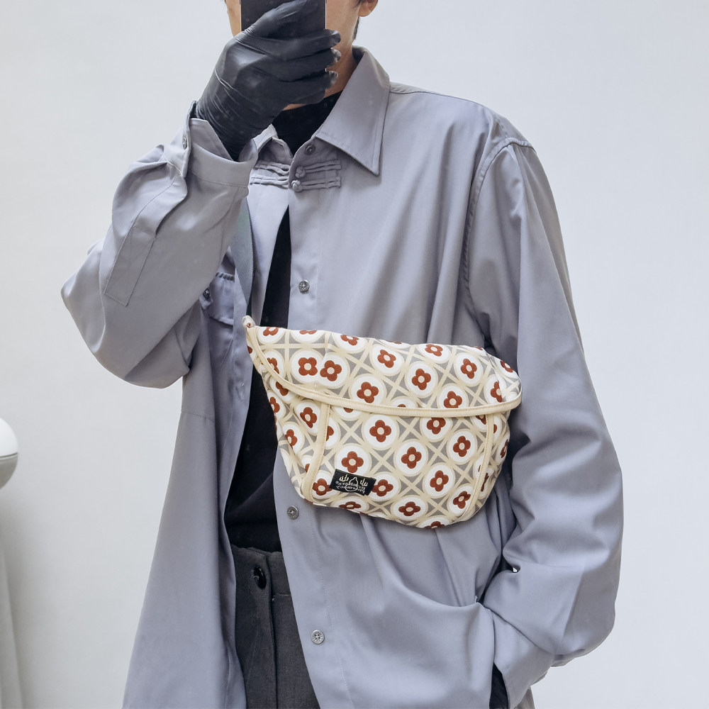 【149元任选三件】玩乐局Onceok 旧物仓花砖腰包钥匙收纳包,淘宝优惠券,粉丝福利购,淘宝优惠卷