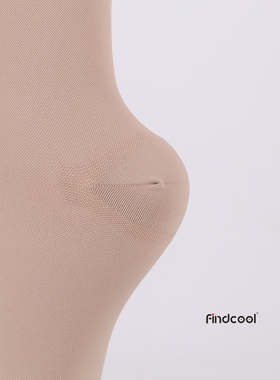 Findcool一级压力飞行袜减压护腿男女梯度压力工作中筒护士弹力袜
