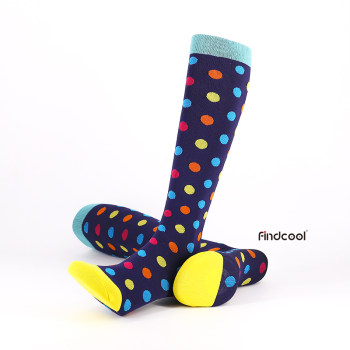 Findcool long running socks compression socks 2 pairs of sports running calf socks men and women functional socks ຖົງຕີນບັນເທົາຄວາມກົດດັນ