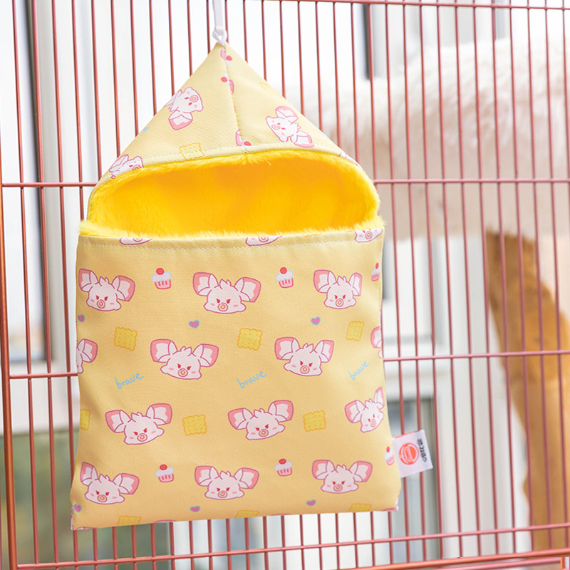 蜜袋鼯尖顶睡袋三角悬挂小窝防兔毛内里秋冬保暖蜜袋鼬吊窝用品,淘宝优惠券,粉丝福利购,淘宝优惠卷