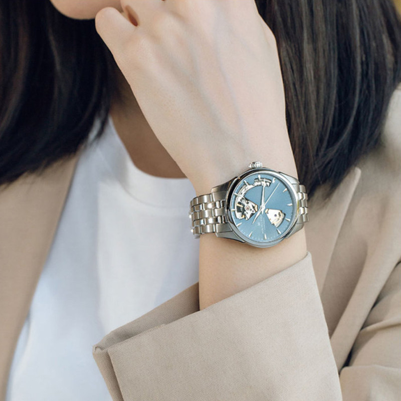 汉米尔顿Hamilton 爵士系列H32215140 开芯女士自动机械表