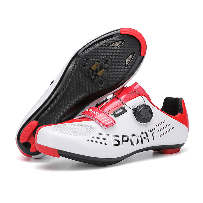 New upline starting line road lock cycling shoes