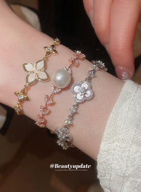 夜色正浓江疏影女神蒙上眼玫瑰丛生瑜蒋欣王子文李晓兮同款手链镯