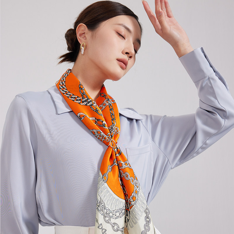 上海故事桑蚕丝送妈妈款礼物女丝巾 上海故事旗舰围巾/丝巾/披肩