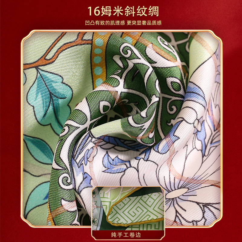 上海故事女故宫丝巾妈妈百搭礼盒 上海故事旗舰围巾/丝巾/披肩