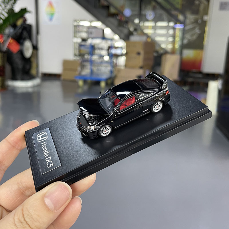 LCD 1:64 本田 INTEGRA(DC5) TYPE R 型格 合金仿真汽车模型 - 图1