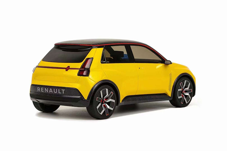 OTTO1:18雷诺 RENAULT 5 E-TECH 2021树脂汽车模型收藏OT406-图3