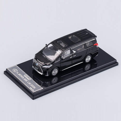 GCD 1:64雷克萨斯LM350H 凌志保姆车仿真合金汽车模型 静态摆件 - 图2