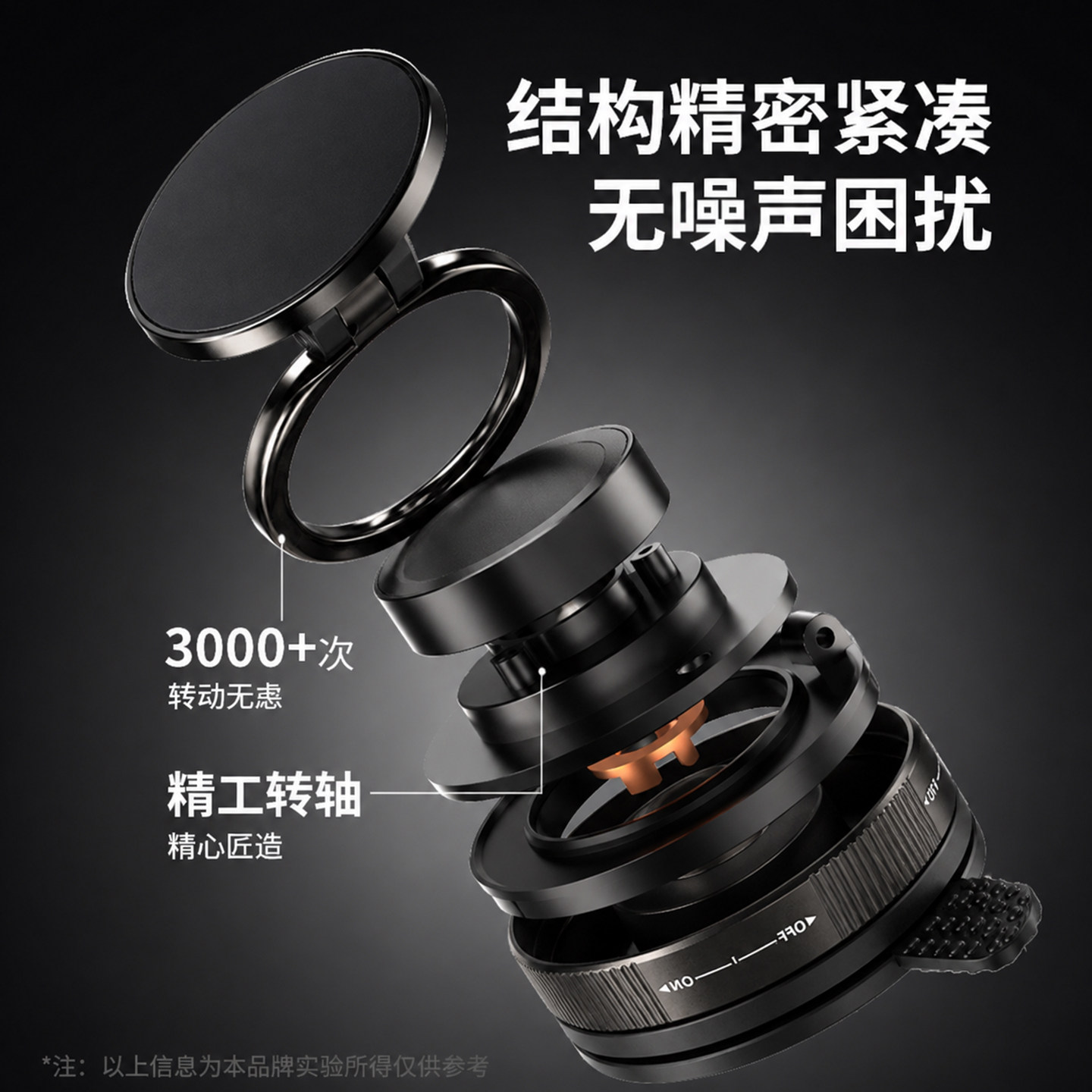 真空吸附磁吸车载手机支架2025新款吸盘车内导航手机架magsafe无线磁吸伸缩折叠便携架子墙壁通用神器
